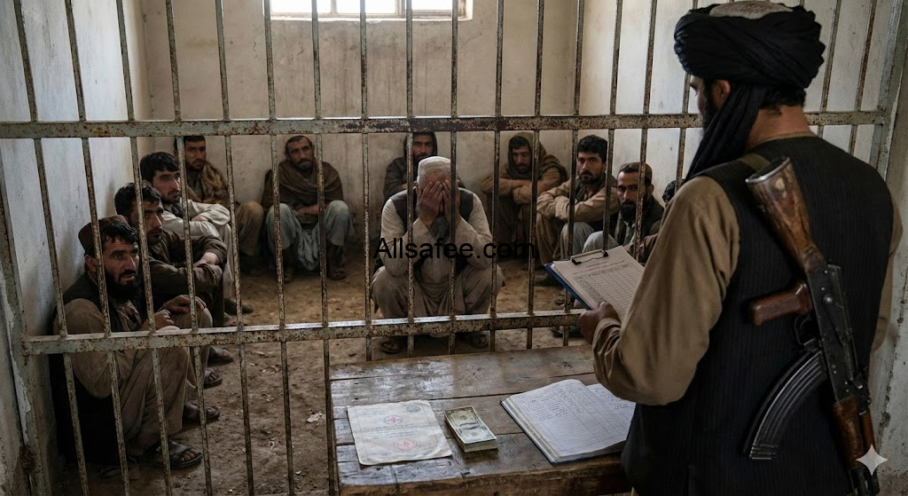 طالبان برای دریافت دالر آمریکا مردم را زندانی میکنند